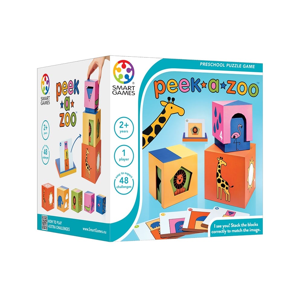 Smartgames Επιτραπεζιο Κρυφτο Στον Ζωολογικο Κηπο 48 Challenges